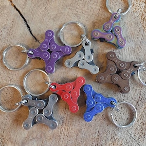 Bike Chain Keychain