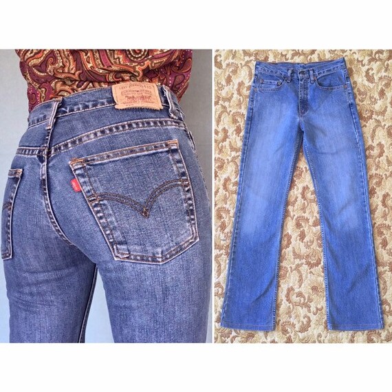 levi's mid rise boot 553 jeans