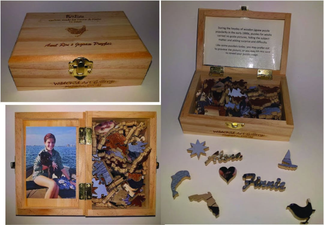 Custommade Hand Cut Wooden Jigsaw Puzzles Etsy