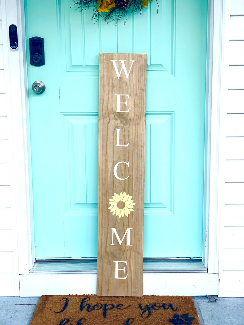 LARGE Front Porch Sign Customized Front Porch Sign Etsy