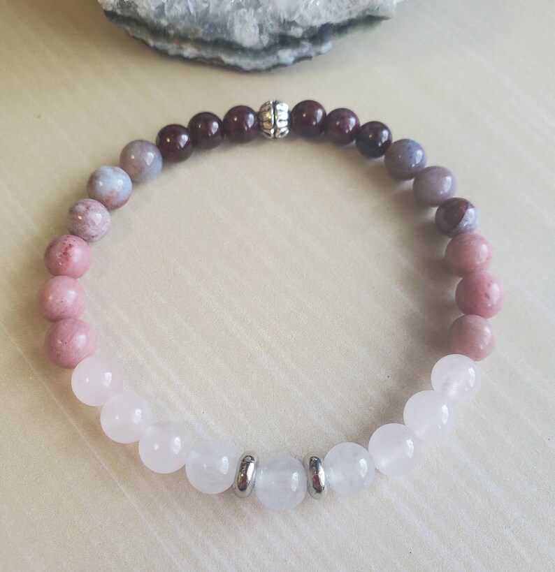 ENNEAGRAM CRYSTAL BRACELET Type Two the Helper grounding Etsy