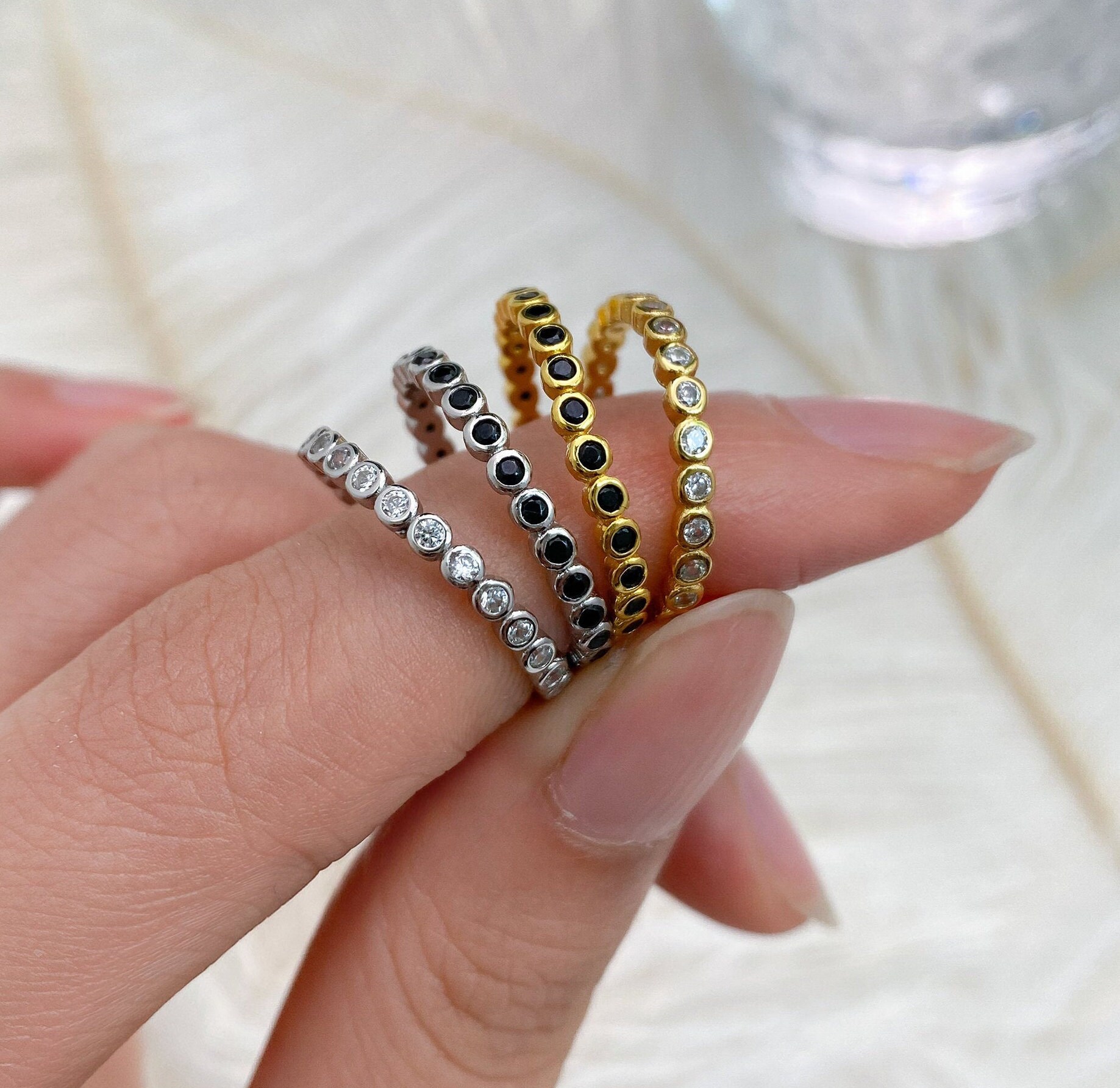 Fire cz mens rings shop