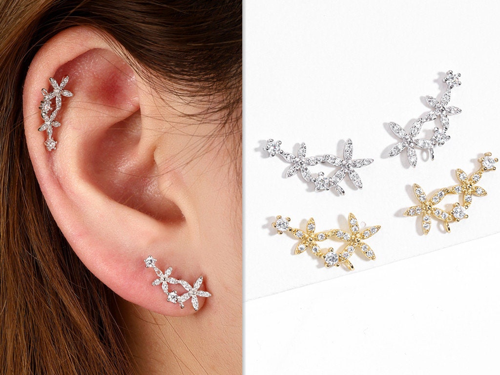 Cartilage cluster earring deals