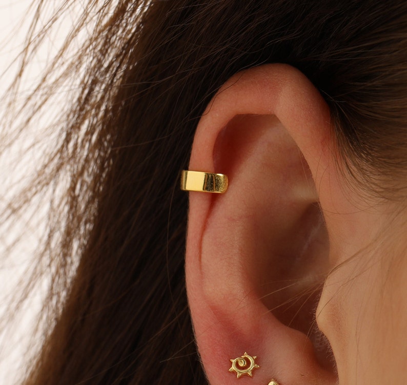 Simple Ear Cuffs Non Pierced Ear Cuff Gold Ear Cuffs Etsy