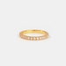 cz diamond stacking band eternity ring cz ring gold minimalist ring dainty ring eternity band 925 sterling silver simple ring thin ring 