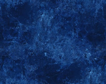 Navy Blue 108" Wide Back Stonehenge Basics by Linda Ludovico of Northcott