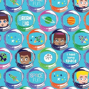 Lift Off-I&#39;m an Astronaut by Kanvas Studio-glow in the dark