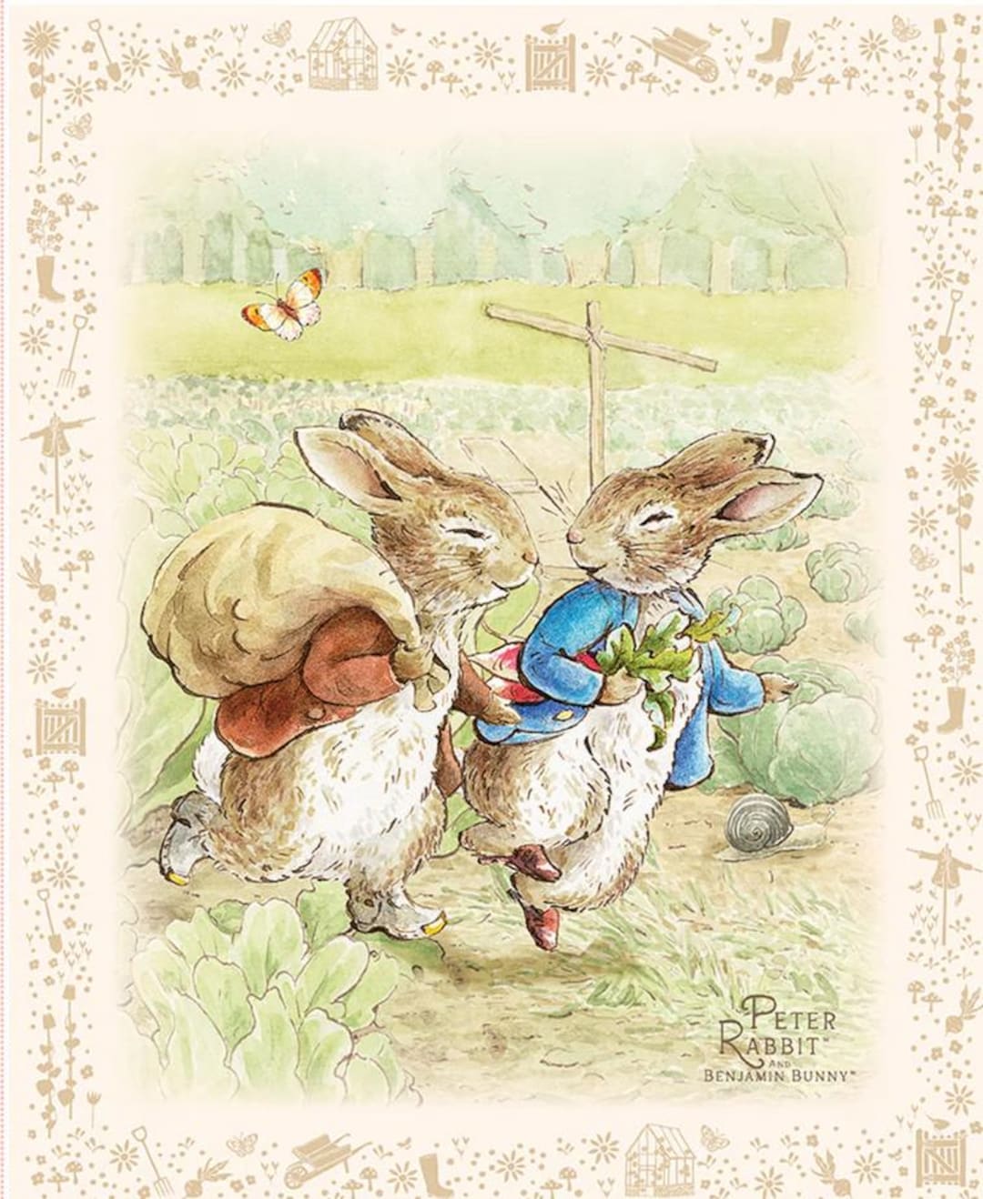 Peter Rabbit Panel 43.5x35.5