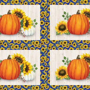 Autumn Gathering Placemat panel