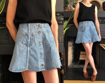 express denim skirts