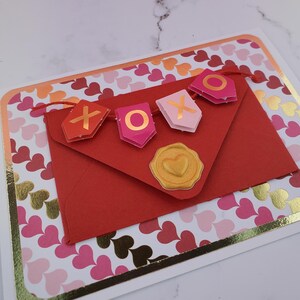 Valentijnsdagkaart - envelop