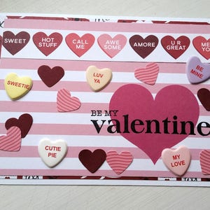 Carte de la Saint-Valentin - conversation Sweethearts
