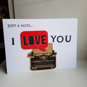 Valentine&#39;s Day card - love note