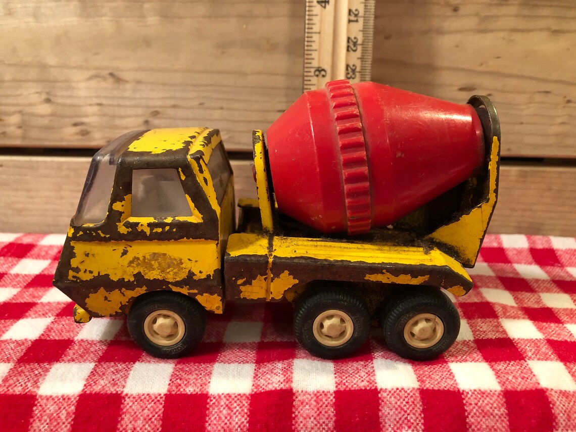 Vintage Tonka Concrete Mixer Truck Etsy