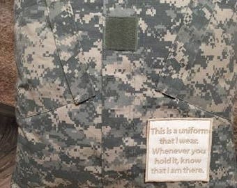 Deployed Soldier Pillow