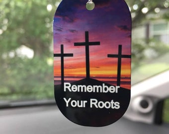 Remember Your Roots Windshield Charm