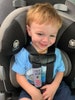 Custom 4' x 4.5' Medical Alert Seatbelt covers for child car seats. 