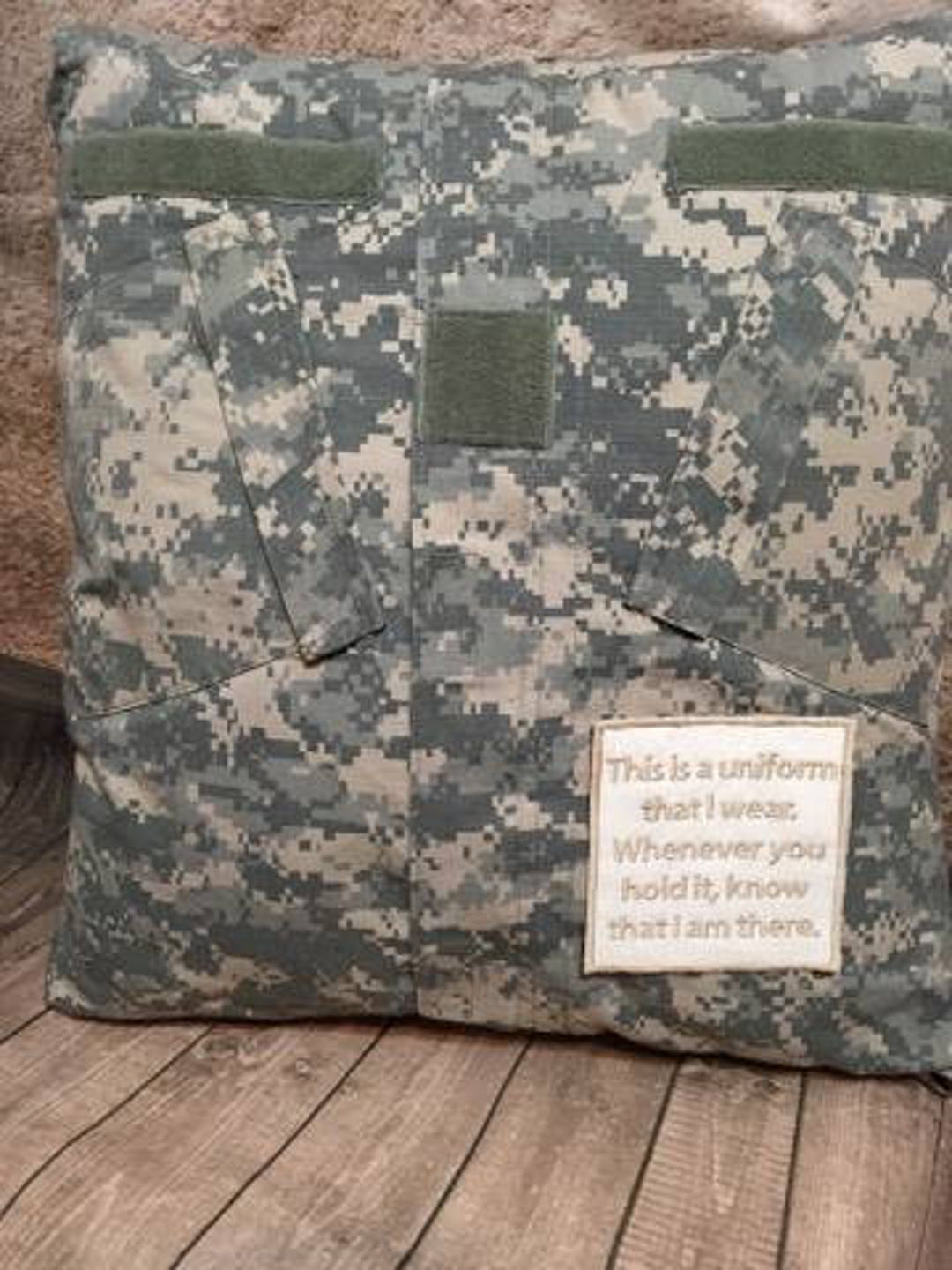 Deployed Soldier Pillow Etsy