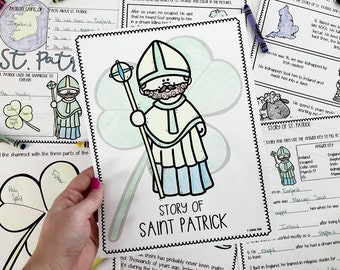 St. Patrick Story + Activity Sheets for Sunday School or Homeschool