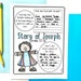 Joseph Printable Activity Sheets + Craft for Sunday School or Bible ...