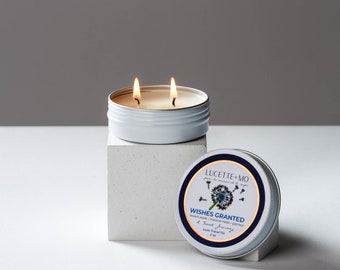 Wishes Granted Candle: Ancient Woods, Herbs & Patchouli - 2oz Coconut Wax