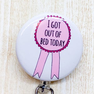 Funny Cute Badge Reel, Retractable ID Badge Holder, Nicu Nurse Gift, Er Nurses, Nursing School Gift, Student Nurse, icu nurse gifts