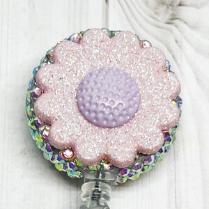 Flower Nursing Badge Reel, Nurse Practitioner Gifts, Retractable Badge holder, Cute Nurse Badge Reel, New nurse gifts