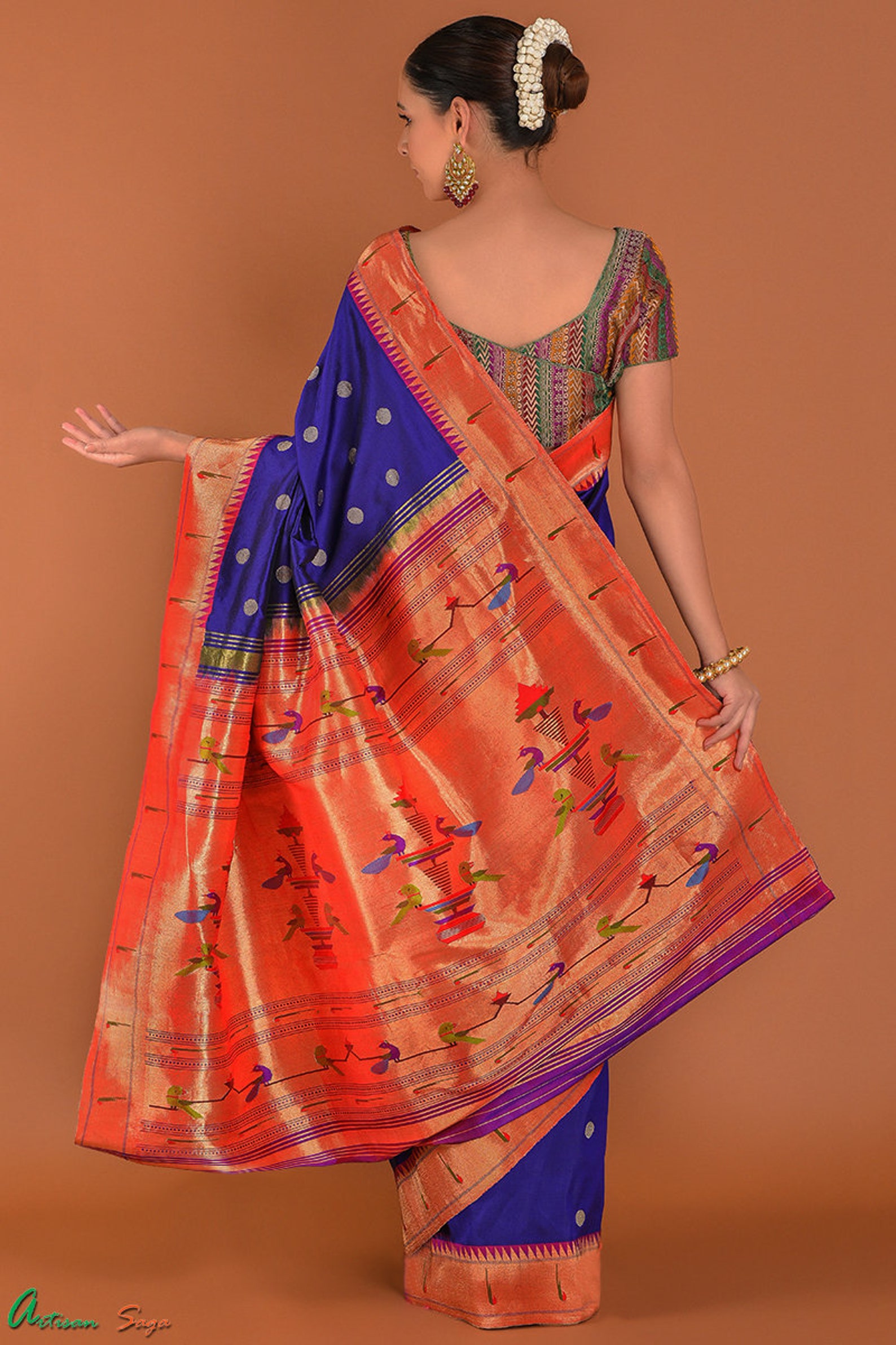 Silk Paithani Saree Etsy