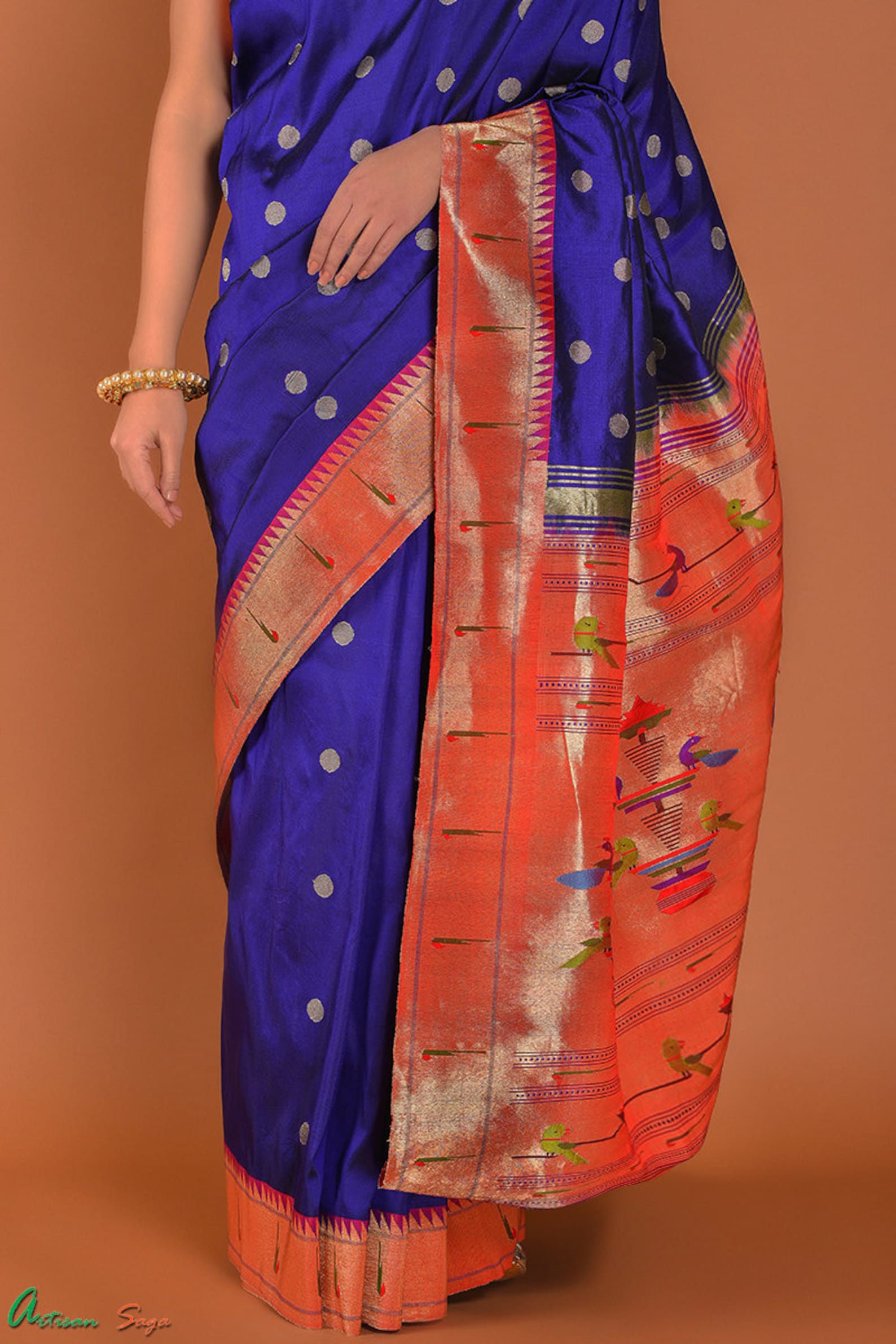 Silk Paithani Saree Etsy