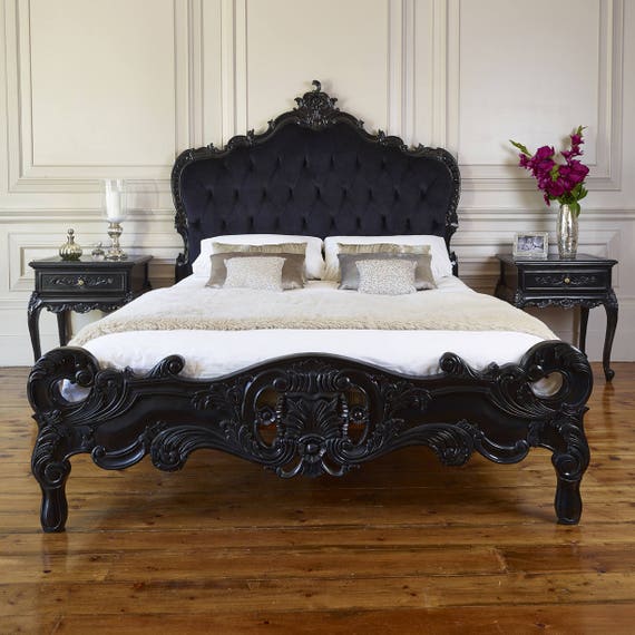 Super King Bed Bespoke French Rococo Antique Style Image 0