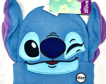 Disney Stitch Beanie Hat youth Size
