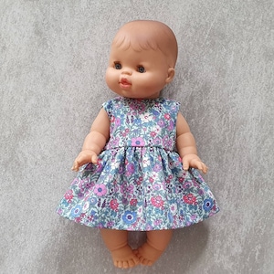 Doll Dress, 38 cm doll clothes, Miniland Doll Clothes 38cm, Minikane Doll Clothes, Paola Reina Doll, Girl Doll Clothes, Baby Doll Clothes