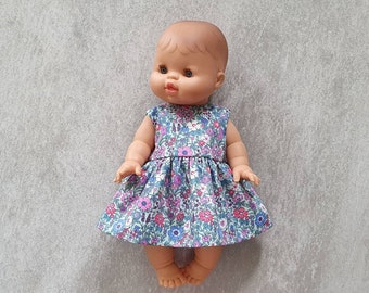 Poppenjurk, poppenkleding 38 cm, Miniland-poppenkleertjes 38 cm, Minikane-poppenkleding, Paola Reina-pop, meisjespoppenkleding, babypoppenkleding