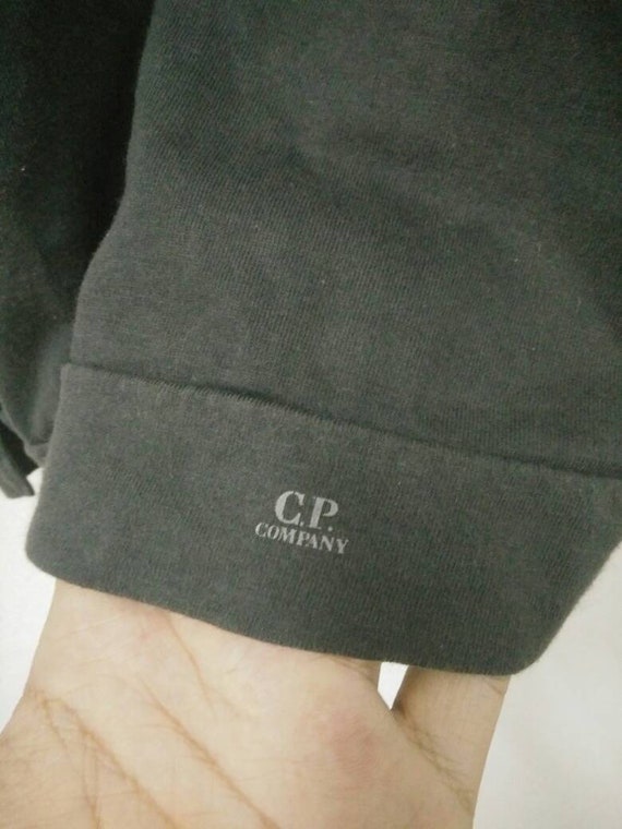 Vintage Cp company Plain T shirt C.p company crew… - image 2