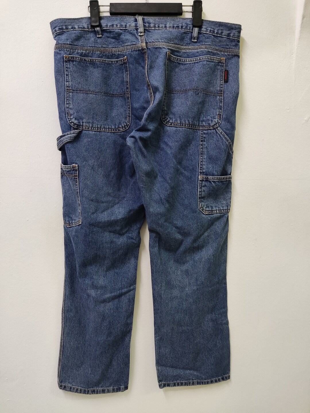 Vintage Wolverine Carpenter Denim Jeans Mens Pants Workwear Waist 38