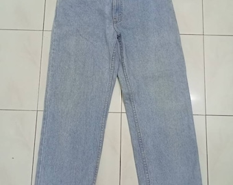 Jeans Levi's 510 vintage de los 90, lavado claro, pierna recta, hechos en EE. UU., estilo retro, cintura 30.