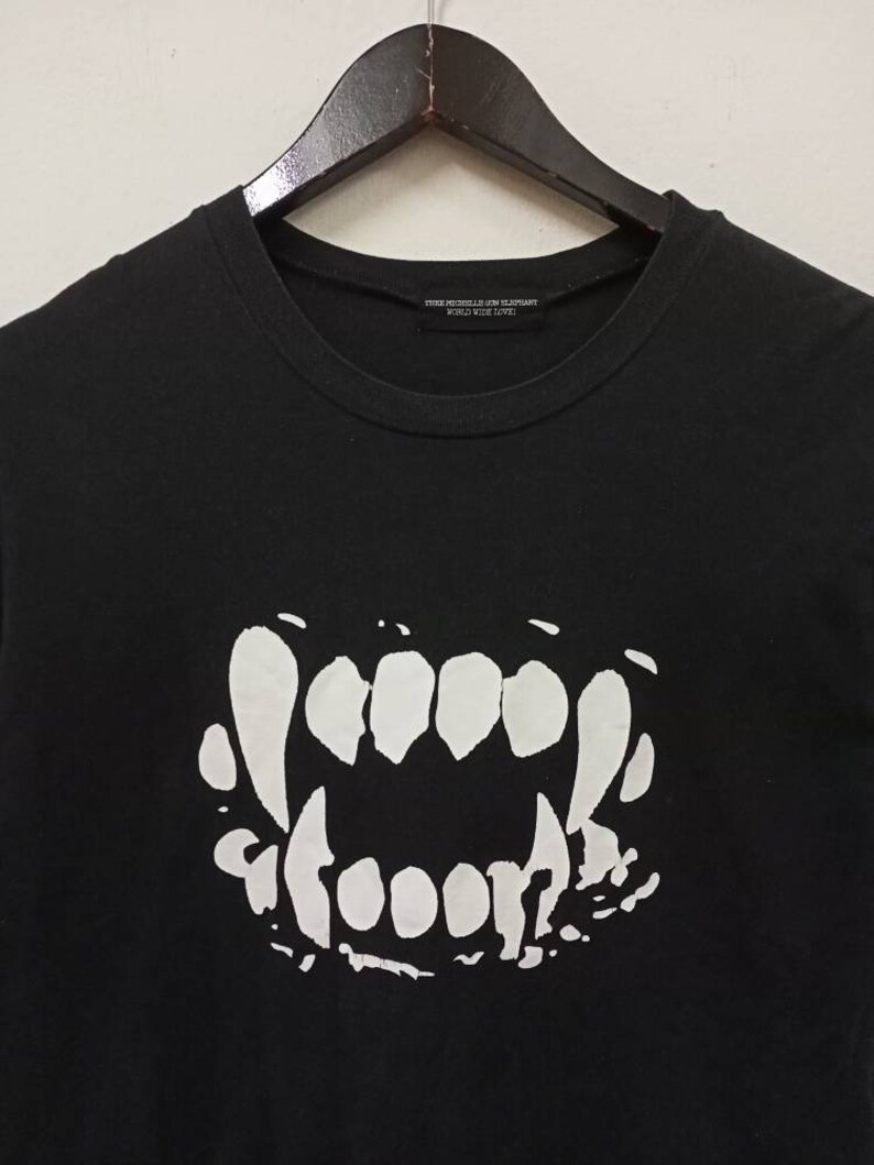 Japanese Band THEE MICHELLE ELEPHANT T Shirt Small Size Garage Rock Punk Blues Band Tee Music