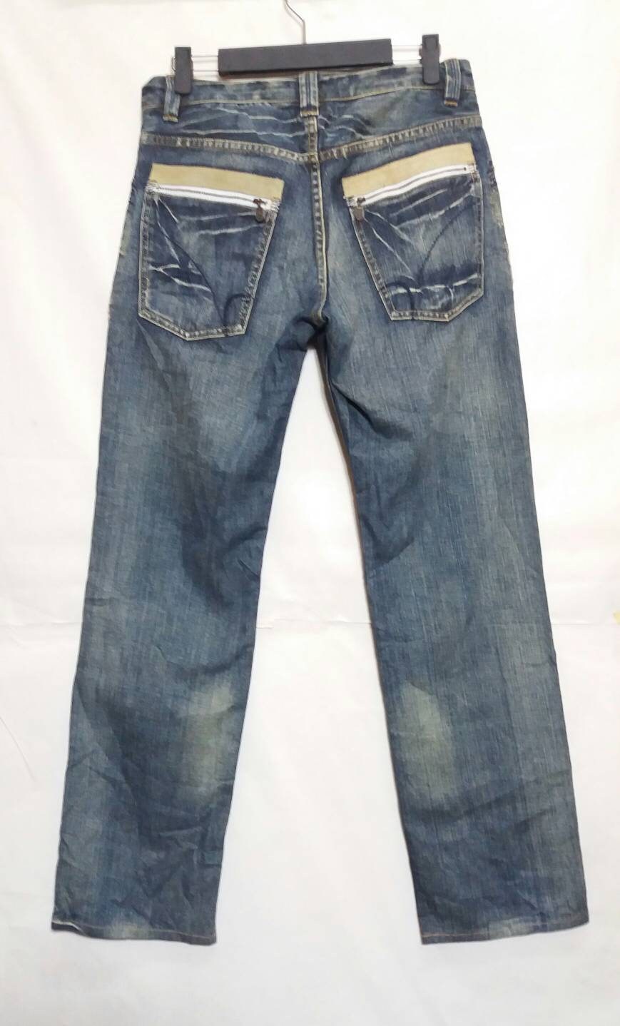 【Anyone more】Nuhi Vintage Washing Back Pocket Denim Pants s-l400.jpg