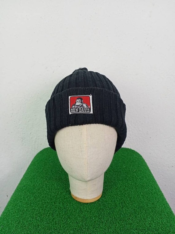Ben Davis Beanie Hat ben Davis Logo 