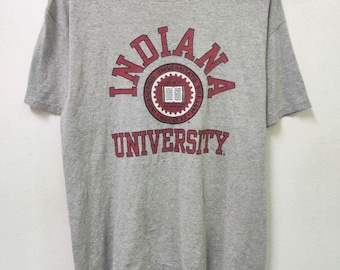 ‘90s Vintage Identity T-shirt Manchester Vintage 90s Manchester University T Shirt SMALL - Indiana