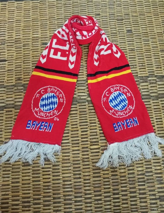 Écharpe Football FC Bayern Munich Vintage 1990s