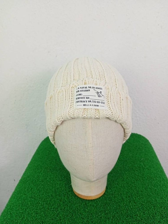 Us Naval Air Station Knit Beanie Hat Us 