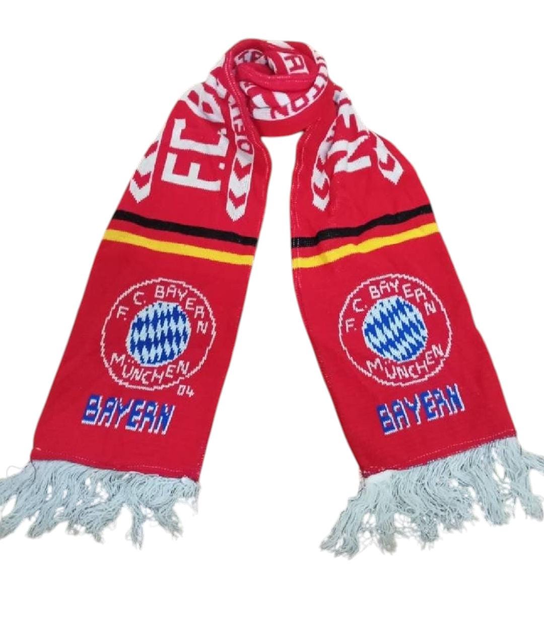 Buy Vintage Bayern Munich FC Acrylic Scarf Football Supporters