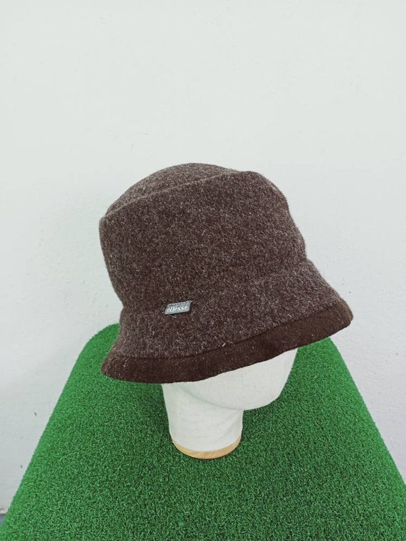 Vintage Ellesse Wool Bucket Hat Medium 