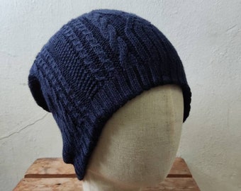 Vintage Ca4la Blue Beanie Knit Hat Japanese designer Cap Snow winter Hats Men Women Ski Snowboarding Hat Gifts Free size
