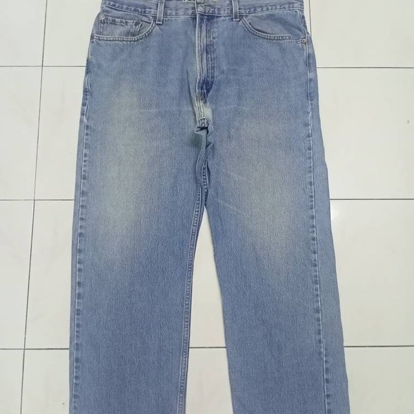 vintage Levis 505 Jeans Délavage clair Regular Fit Levis homme Levis zipper taille 37 Retro Jeans pour homme Denim bleu délavé