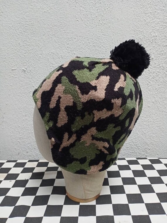 Atomic Austria Camoflage Hat Beanie Earflip Snow … - image 3
