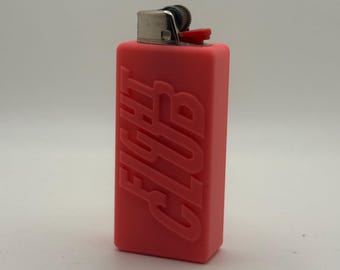 Fight Club Inspired Soap Bar Bic Lighter sleeve