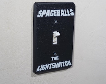 Osłona włącznika światła Spaceballs: płytka ścienna drukowana w technologii 3D