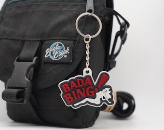 HBO The Sopranos Bada Bing! keychain